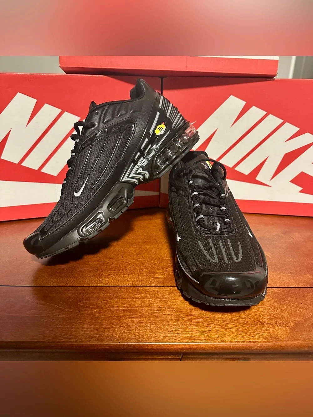 Nike Air Max Plus 3 GS 'Black'  2025)